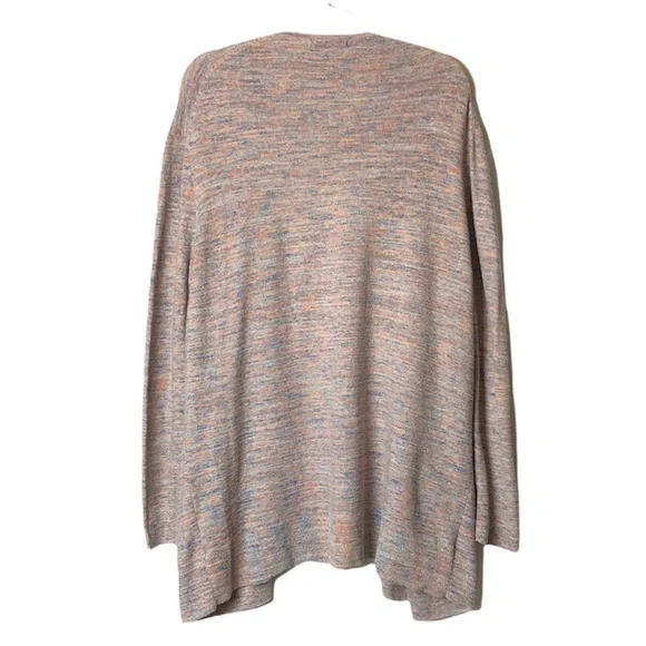 Madewell Summer Ryder Marled Multicolored Open Front Cardigan Size Medium - Picture 7 of 9